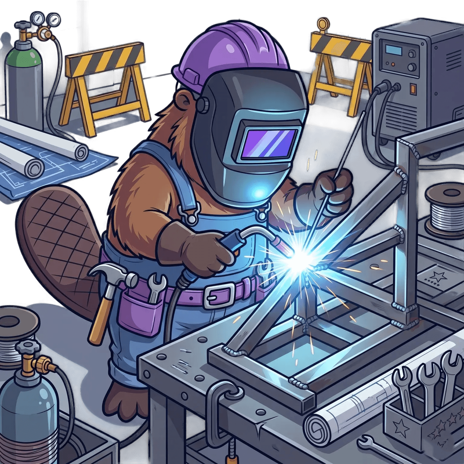 Concept Dash mascot beaver