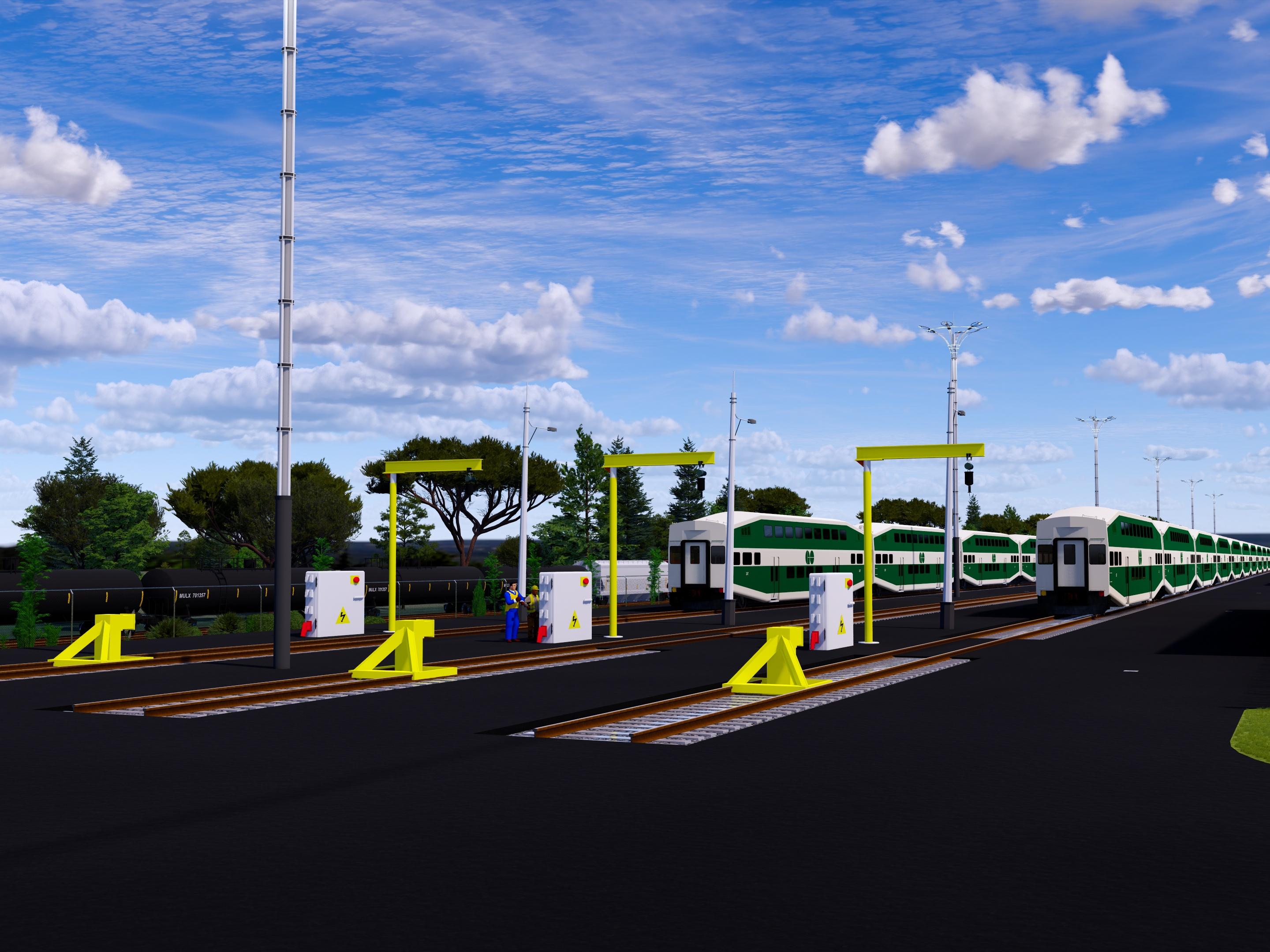 Visualization for Heritage Road Layover Facility for Metrolinx