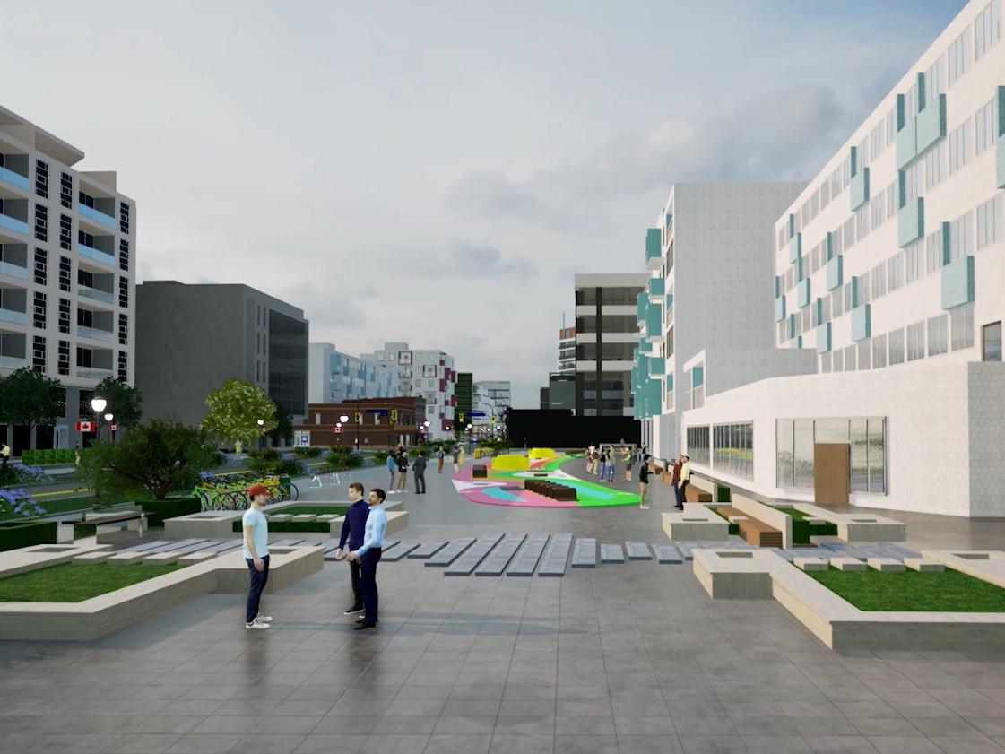 Future Vision Visualisation for Holland Street