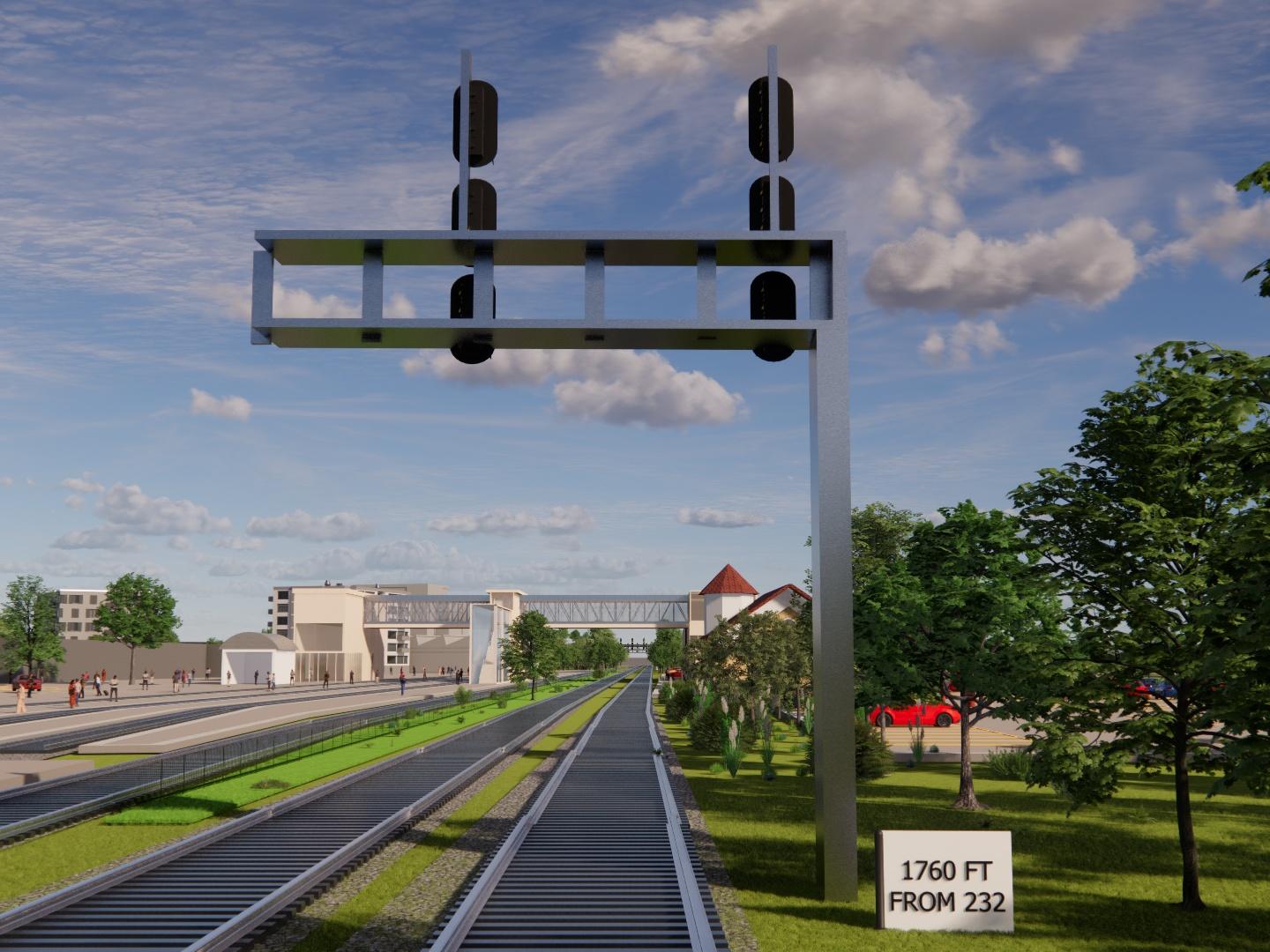 CN & Go Train Sightline and Braking Distance Analysis, Georgetown Go