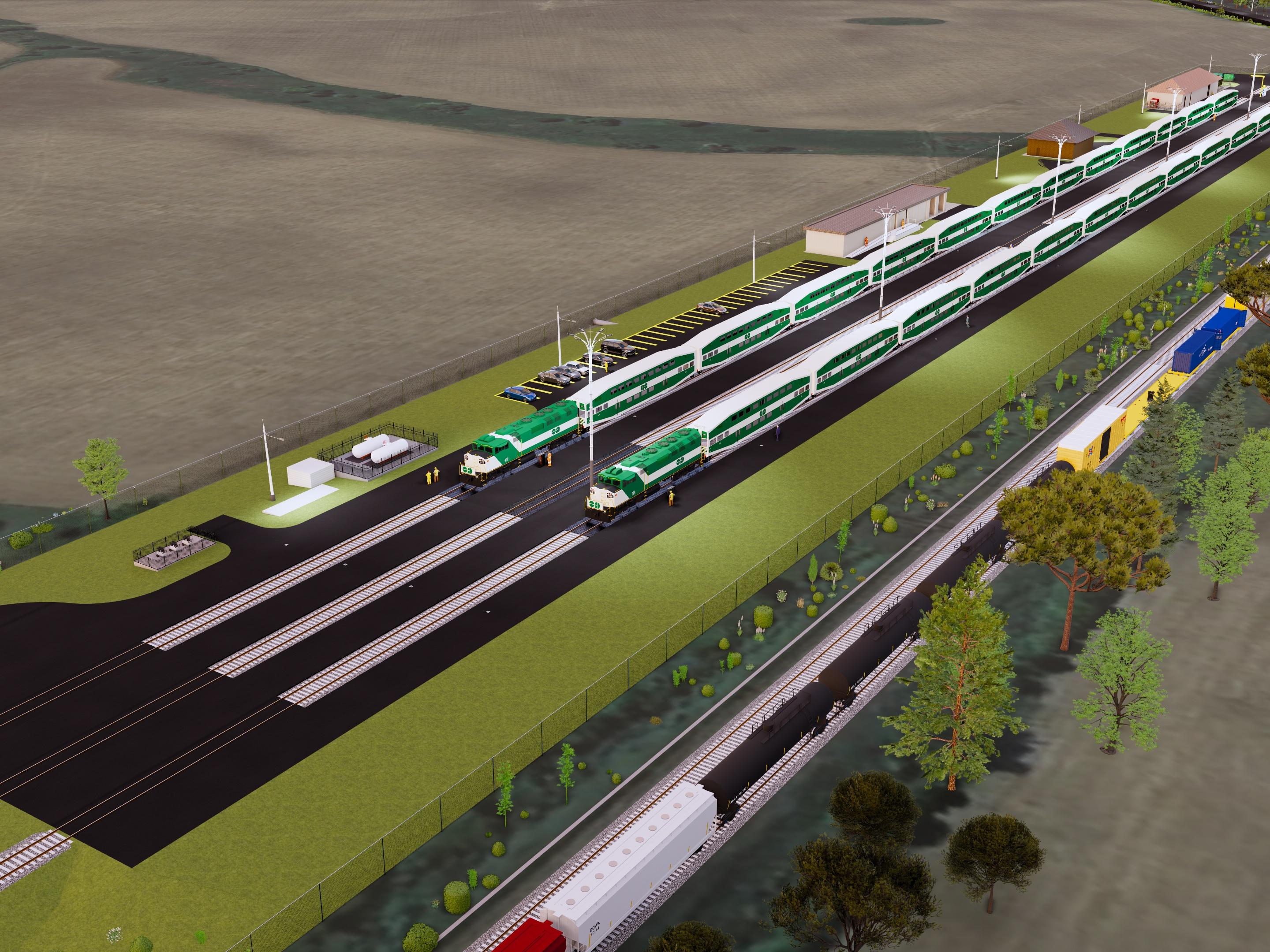 Metrolinx Heritage Road Layover Facility, Brampton